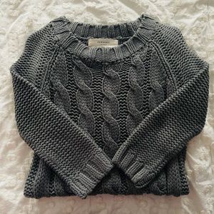 Zara 4 for $30 💜 Gray Knit Dress M/28